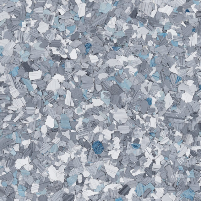 Blizzard Torginol color flake blend for garage floor coatings