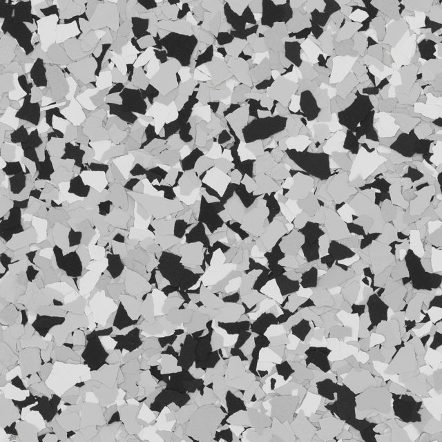 Houndstooth Torginol color flake blend for garage floor coatings
