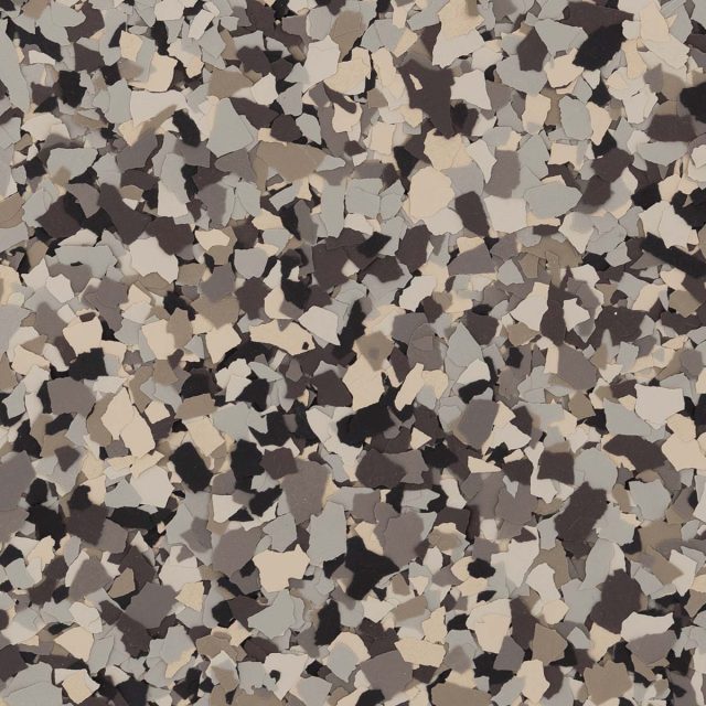 Morel Torginol color flake blend for garage floor coatings