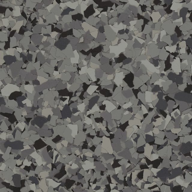 Nightfall garage floor flake color