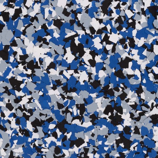 Orbit Torginol color flake blend for garage floor coatings
