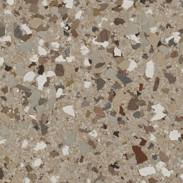 Phoenix Torginol color flake blend for garage floor coatings