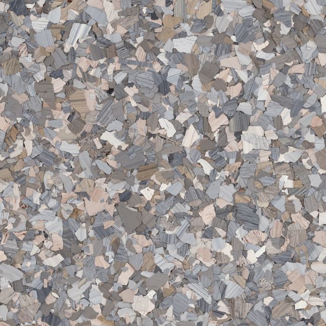 Sycamore Torginol color flake blend for garage floor coatings